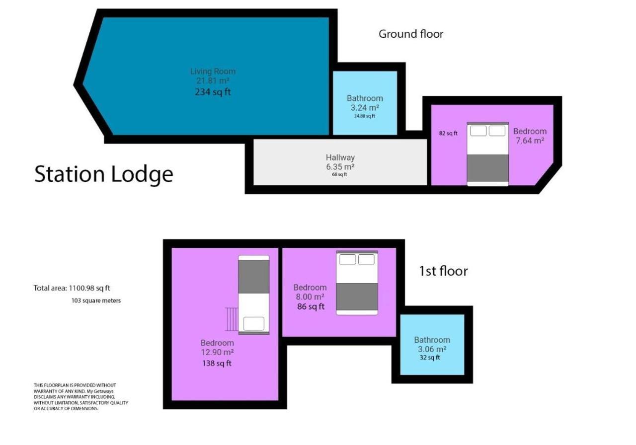 Station Lodge By My Getaways 布赖顿 外观 照片